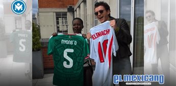 Lupita Nyongo y Tom Holland muestran apoyo a las selecciones de M&eacute;xico e Inglaterra