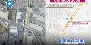 Anuncian trabajos viales en Bulevar 2000 a la altura de Plaza 2000