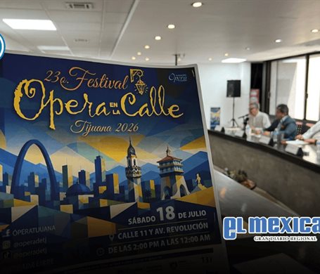 Todo listo para la "Ópera en la Calle 2026" con toque español Todo listo para la "Ópera en la Calle 2026" con toque español