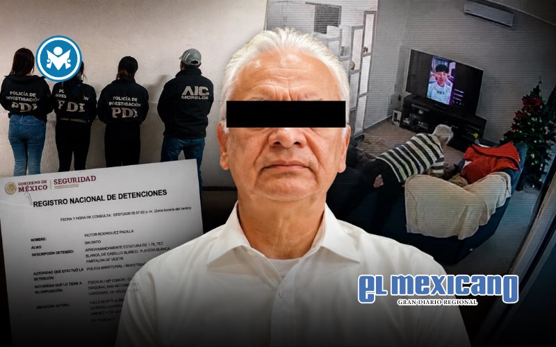 Detienen a exdirector de Pemex Víctor Rodríguez por violencia familiar Detienen a exdirector de Pemex Víctor Rodríguez por violencia familiar