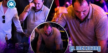 Captan a Cuauht&eacute;moc Blanco bailando en un club nocturno
